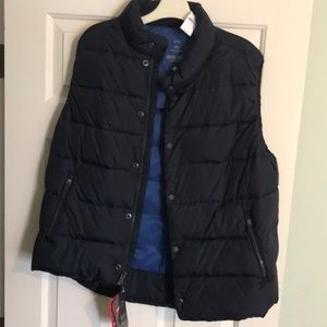Gap blue outerwear vest